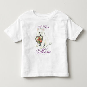 Eskie Heart Mum Toddler T-Shirt