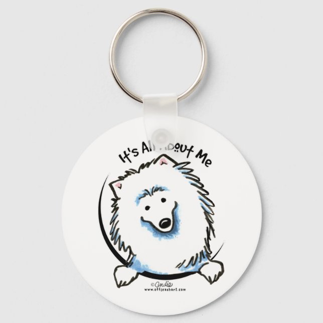 Eskie Its All About Me Key Ring (Front)