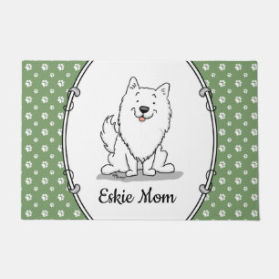 Eskie Mum - American Eskimo Dog Mum Doormat
