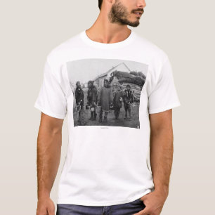 Eskimo Berry Pickers in Nome, Alaska Photograph T-Shirt