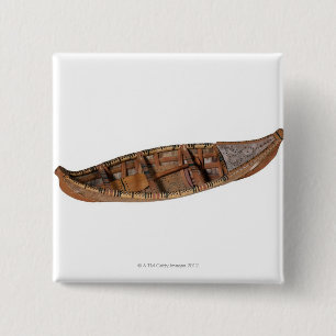 Eskimo Canoe 15 Cm Square Badge