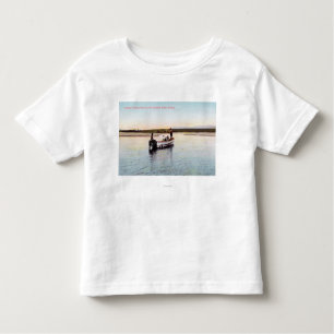 Eskimo Fishing Boat on the River Toddler T-Shirt