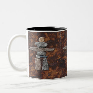 Eskimo, Inuit Inukshuk Drinking Mug