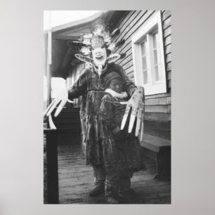 Eskimo Medicine Man: 1900 Poster