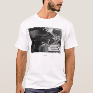 Eskimo Medicine Man and Sick Boy in Alaska T-Shirt