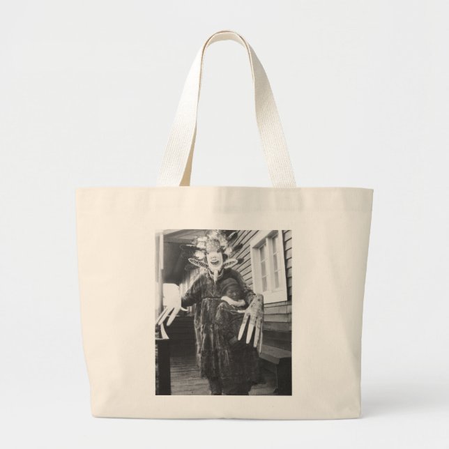 Eskimo Medicine Man, early 1900s Large Tote Bag (Front)