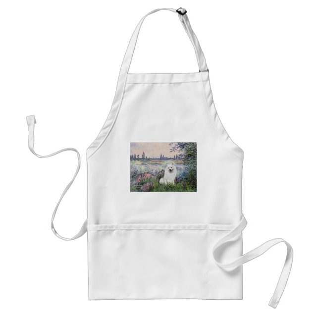 Eskimo Spitz 1 - By the Seine Standard Apron (Front)