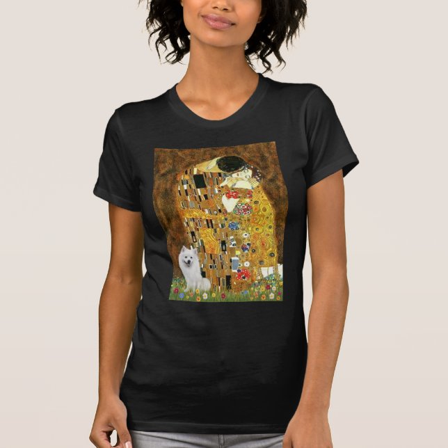 Eskimo Spitz 1 - The Kiss T-Shirt (Front)