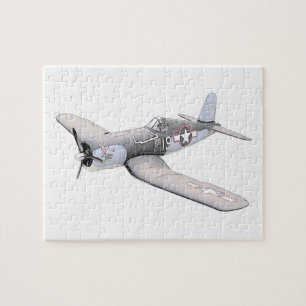 ESM F-4U Corsair aeroplane Jigsaw Puzzle