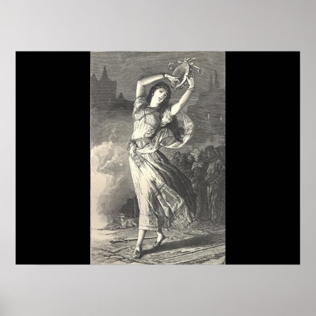 Esmeralda  Illustration Poster (Front)