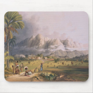 Esmeralda, on the Orinoco, site of a Spanish Missi Mouse Pad