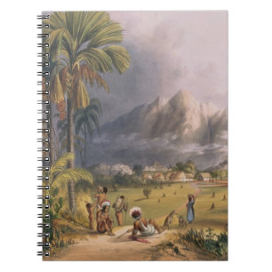 Esmeralda, on the Orinoco, site of a Spanish Missi Notebook