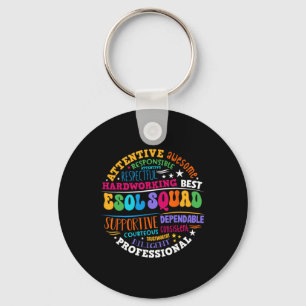 Esol Squad Teachers And Students Team Back To Scho Key Ring