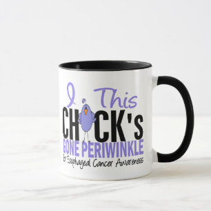 ESOPHAGEAL CANCER Chick Gone Periwinkle Mug