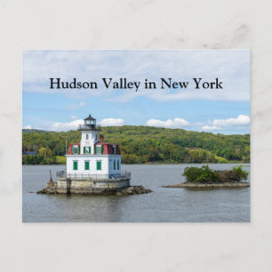 Esopus Lighthouse in NY Postcard