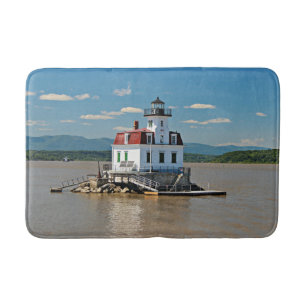 Esopus Meadows Lighthouse, New York Bath Mat
