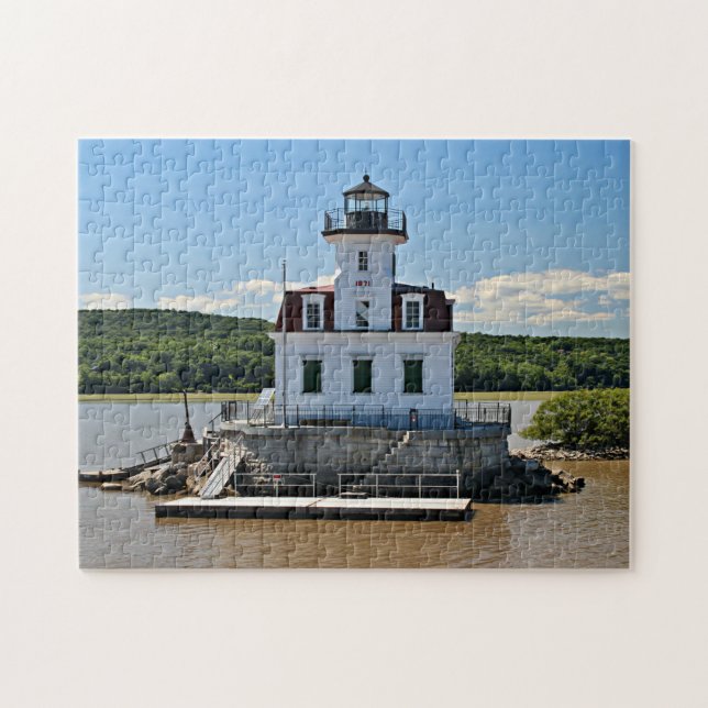 Esopus Meadows Lighthouse, New York Jigsaw Puzzle (Horizontal)