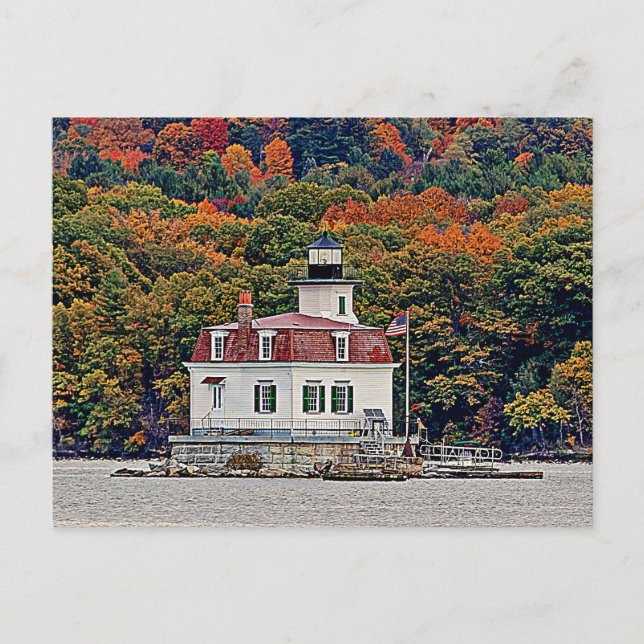 Esopus Meadows Lighthouse Postcard (Front)
