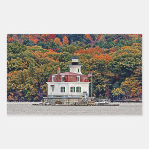 Esopus Meadows Lighthouse Rectangular Sticker