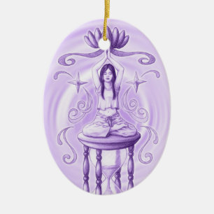 Esoteric Ceramic Tree Decoration