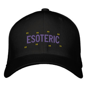 Esoteric Embroidered Hat