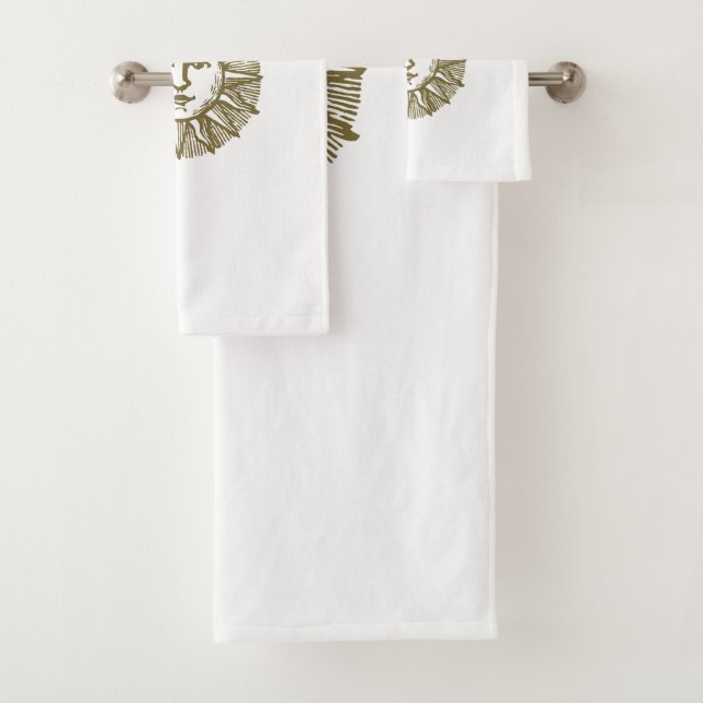 Esoteric Gold Sun Bath Towel Set (Insitu)