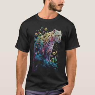 Esoteric Leopard Crystals Cute Illustration  4 T-Shirt