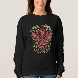 Esoteric Occult Retro Japanese Demon Sweatshirt