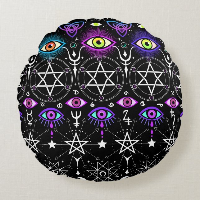 Esoteric Round Cushion (Front)