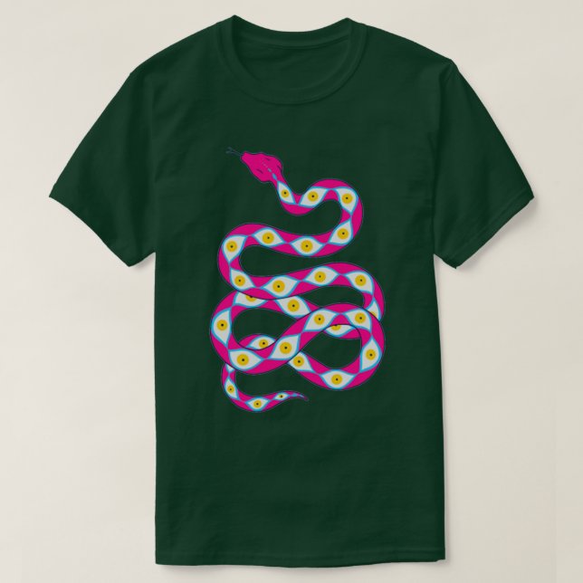 Esoteric Snake T-Shirt (Design Front)