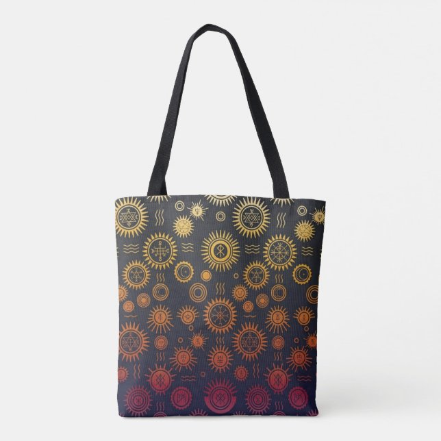 Esoteric Solar Cycle  Tote Bag (Back)