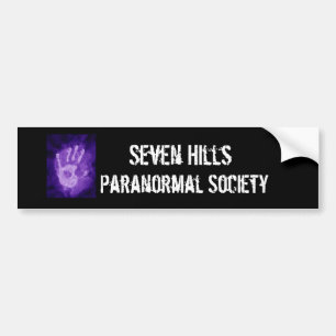 esp, Seven Hills, Paranormal Society Bumper Sticker