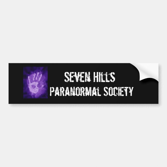 esp, Seven Hills, Paranormal Society Bumper Sticker (Front)