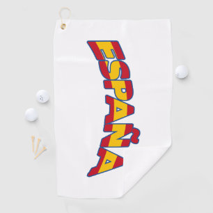 España 1 golf towel