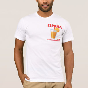 España 2010 World Champions Futbol T-Shirt
