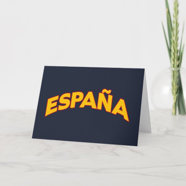 España 5 card (Front)