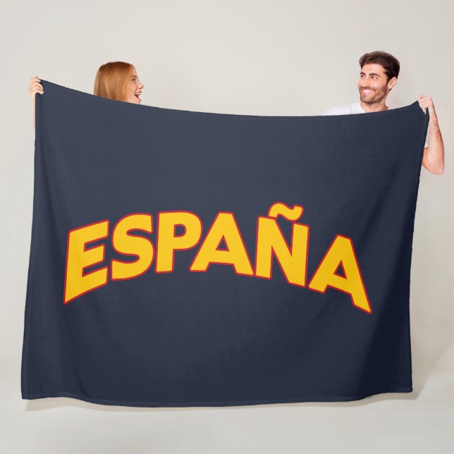 España 5 fleece blanket (In Situ)