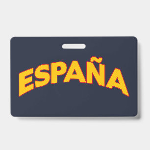 España 5 ID badge