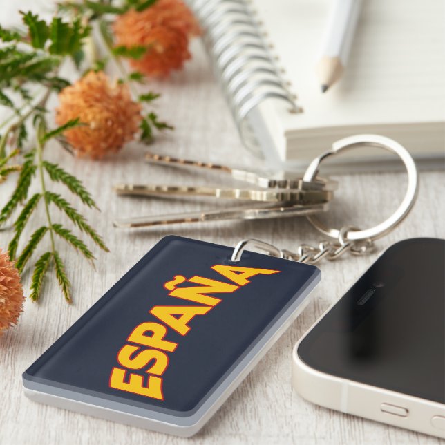 España 5 key ring (Front Right)