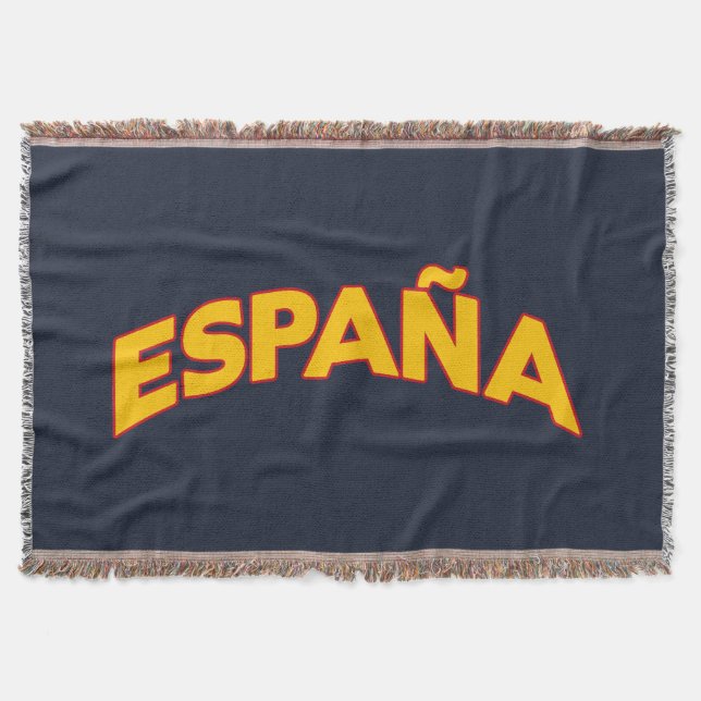 España 5 throw blanket (Front)