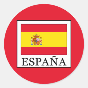 España Classic Round Sticker