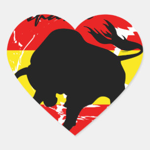 Espana Heart Sticker