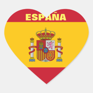 ESPAÑA HEART STICKER
