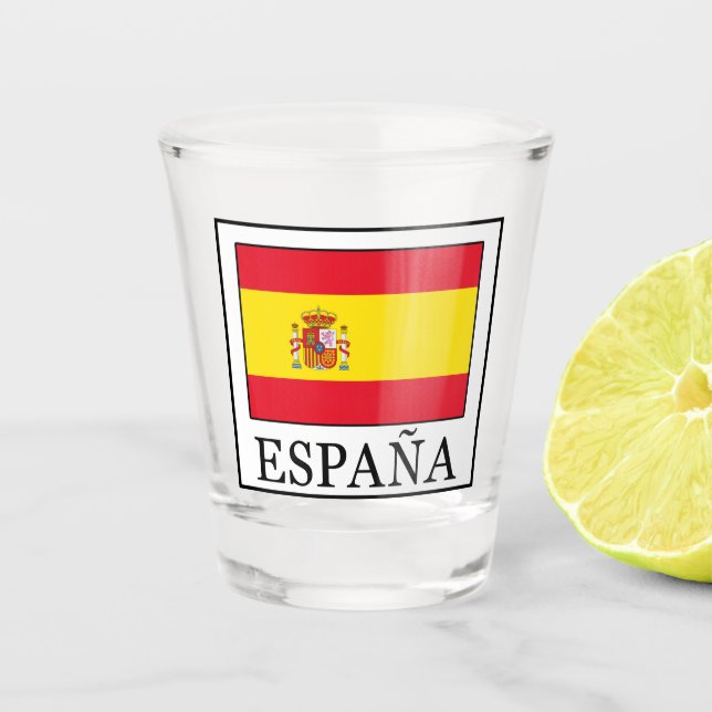 España Shot Glass (Front)