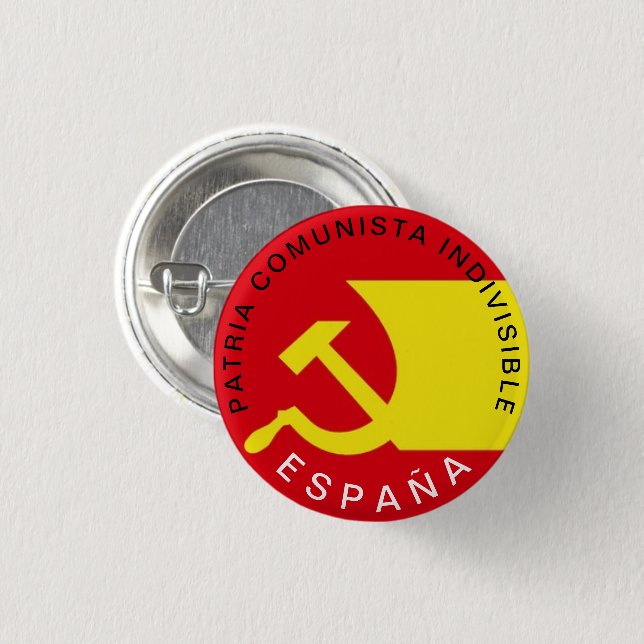 España Socialista y Unida Button (Front & Back)