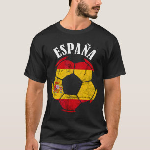 Espana Spain Flag Spain Soccer Player Spanish Prid T-Shirt