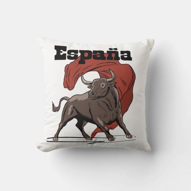 España Travel poster Cushion (Front)