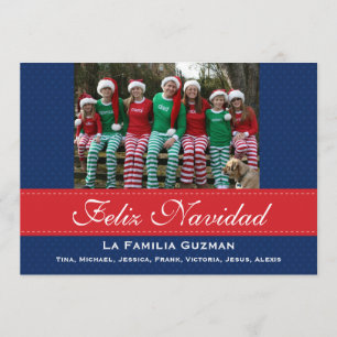 Español-Feliz Navidad / Spanish Christmas Invitation