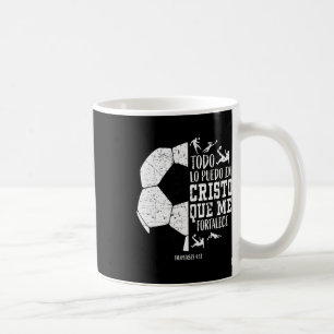 Español Spanish Christian Soccer Fútbol Filipenses Coffee Mug