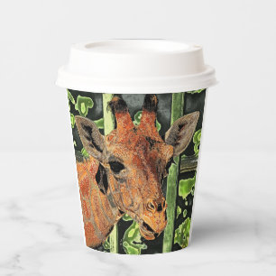 especially for you - giraffe 721-1 paper cups